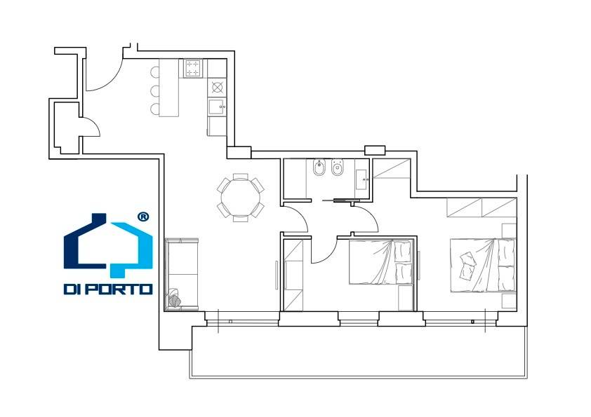 appartamento in vendita a Roma in zona Della Vittoria