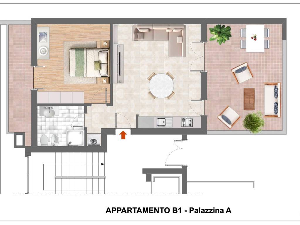 appartamento in vendita a Roma in zona Torrevecchia
