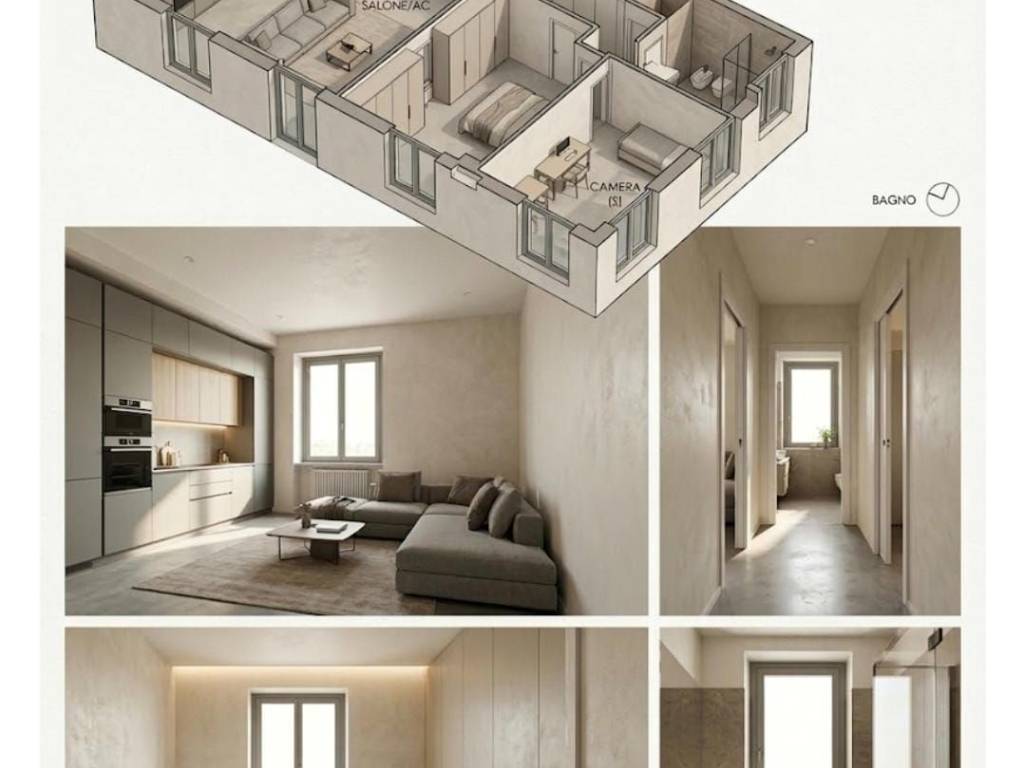 appartamento in vendita a Roma in zona Giuliano Dalmata