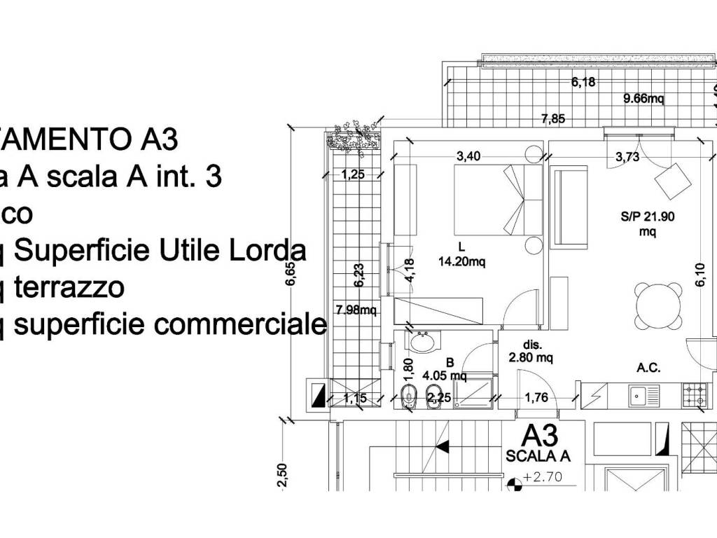 appartamento in vendita a Roma in zona Torrevecchia