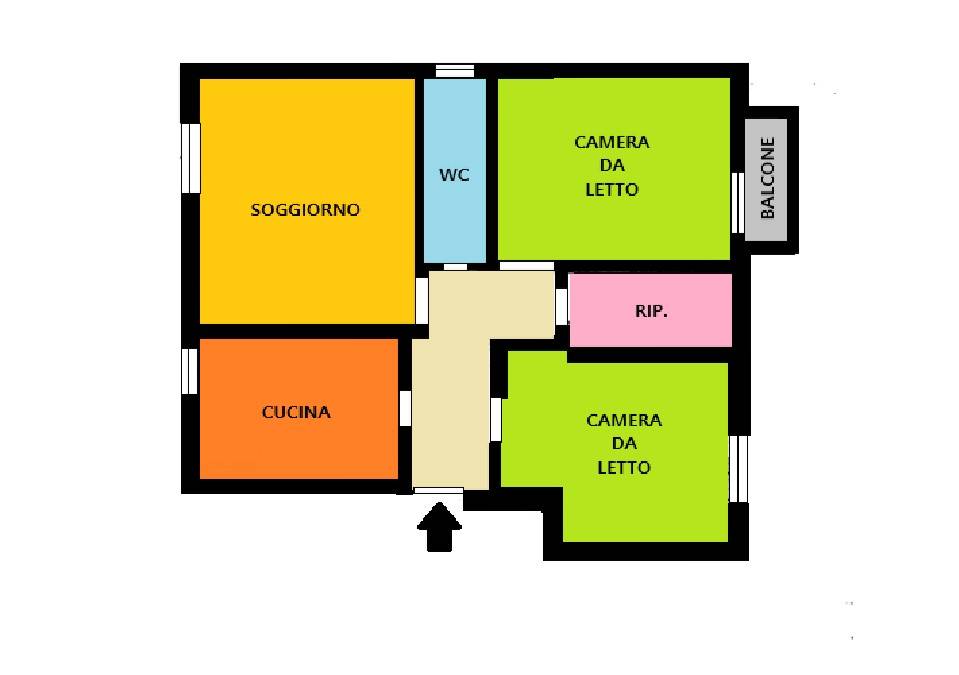 appartamento in vendita a Roma in zona Monte Sacro/Talenti