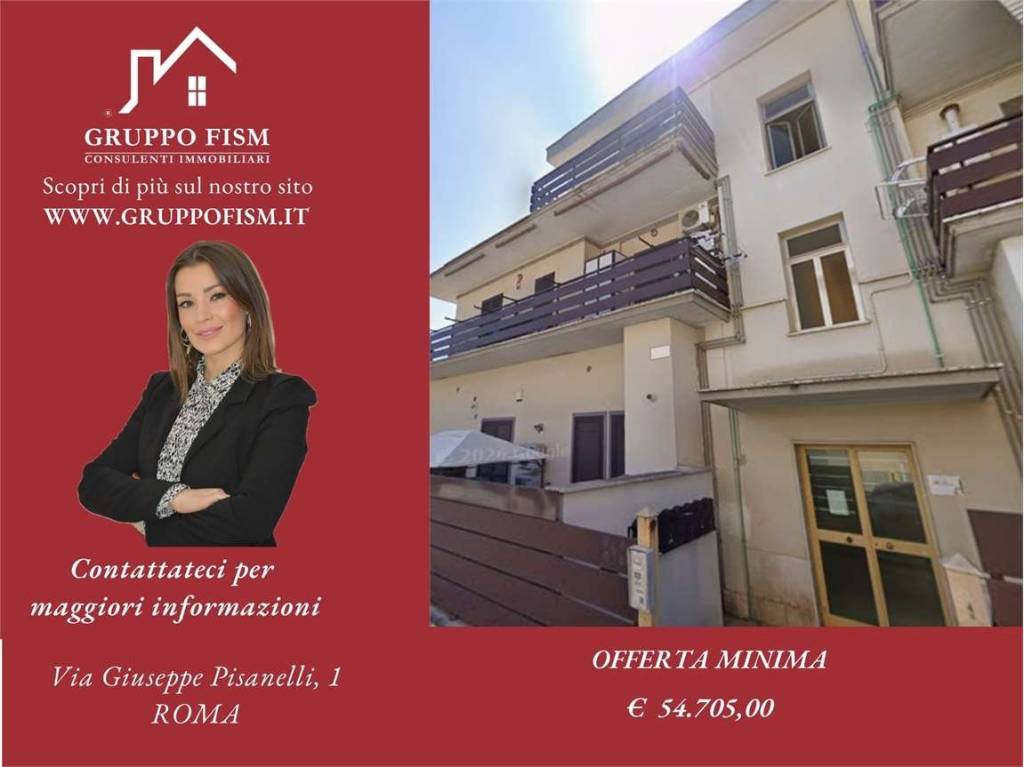 appartamento in vendita a Roma in zona Finocchio
