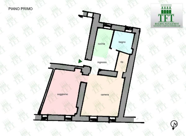 appartamento in vendita a Roma in zona Trevi-Colonna