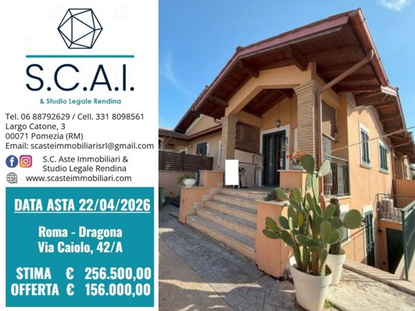 casa indipendente in vendita a Roma in zona Dragona/Bagnoletto