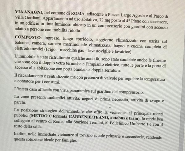 appartamento in vendita a Roma in zona Prenestino-Labicano