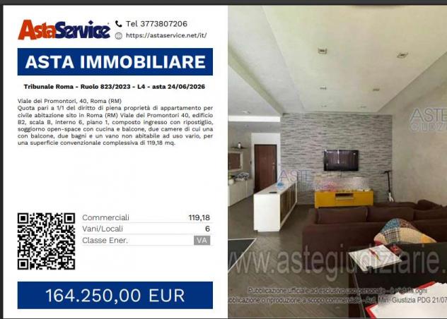 appartamento in vendita a Roma in zona Ostia