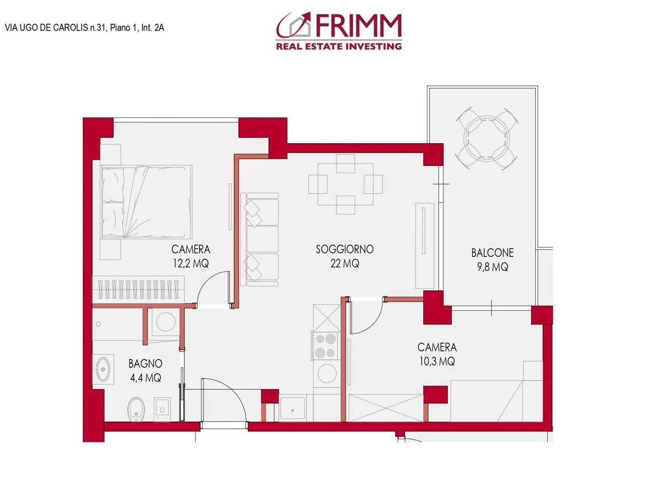 appartamento in vendita a Roma