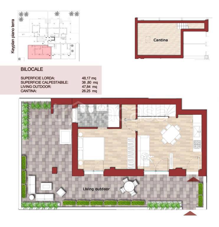 appartamento in vendita a Roma in zona Mezzocammino