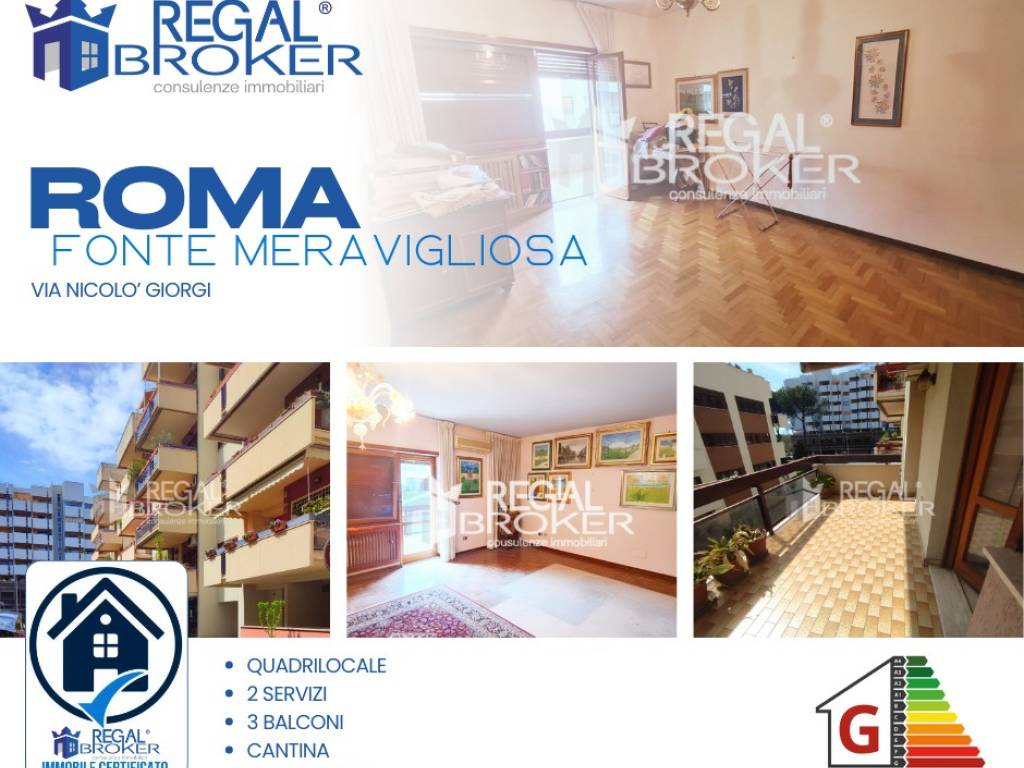 appartamento in vendita a Roma in zona Giuliano Dalmata