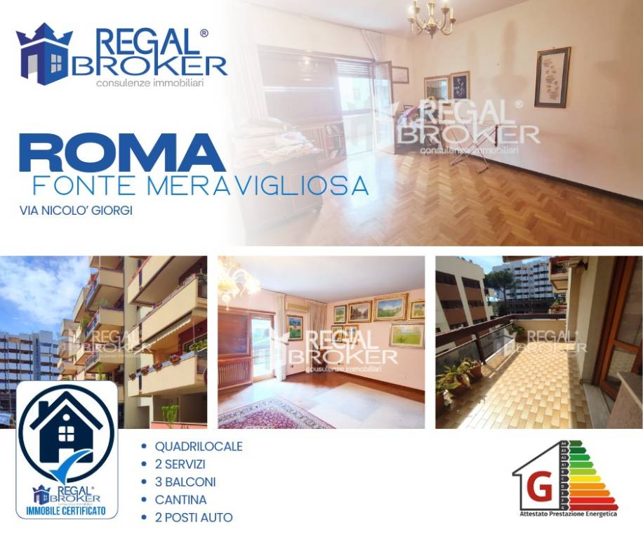 appartamento in vendita a Roma in zona Giuliano Dalmata