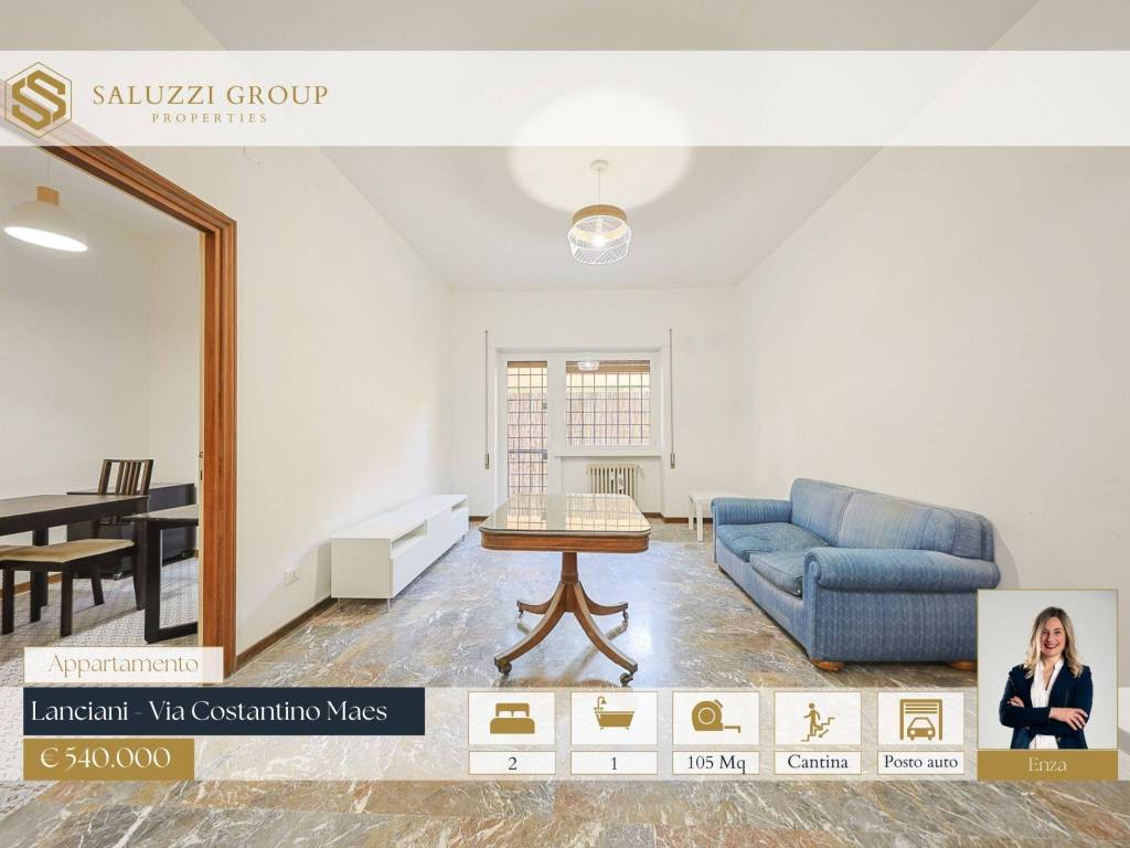 appartamento in vendita a Roma in zona Nomentano