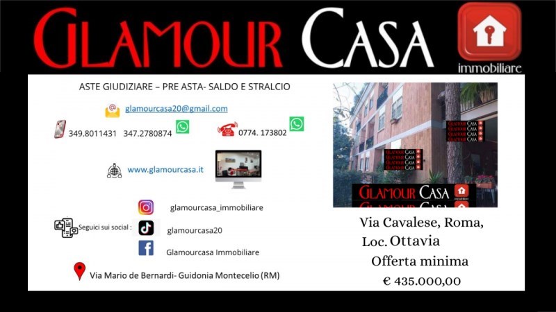 appartamento in vendita a Roma in zona Ottavia