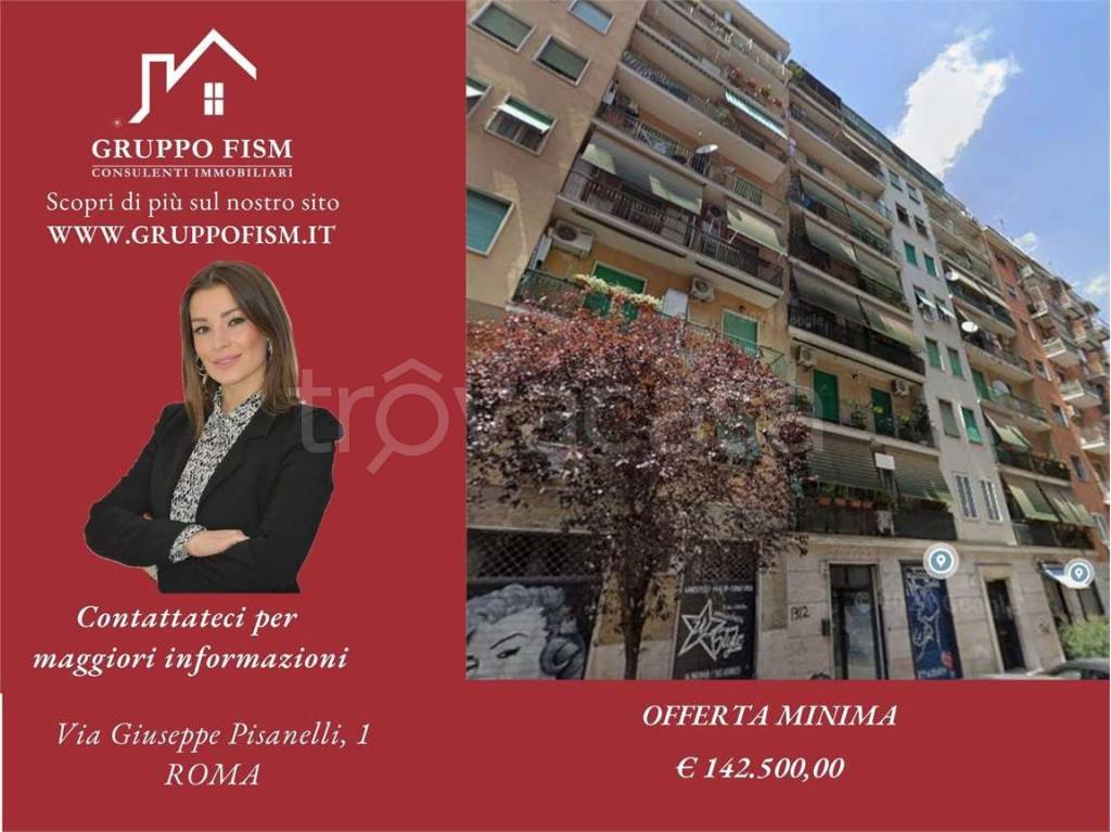 appartamento in vendita a Roma in zona Tuscolano