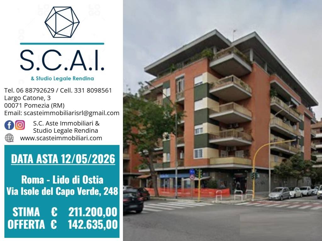 appartamento in vendita a Roma in zona Ostia