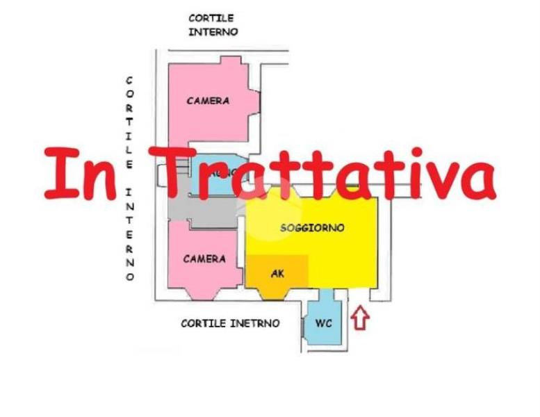 appartamento in vendita a Roma in zona Esquilino