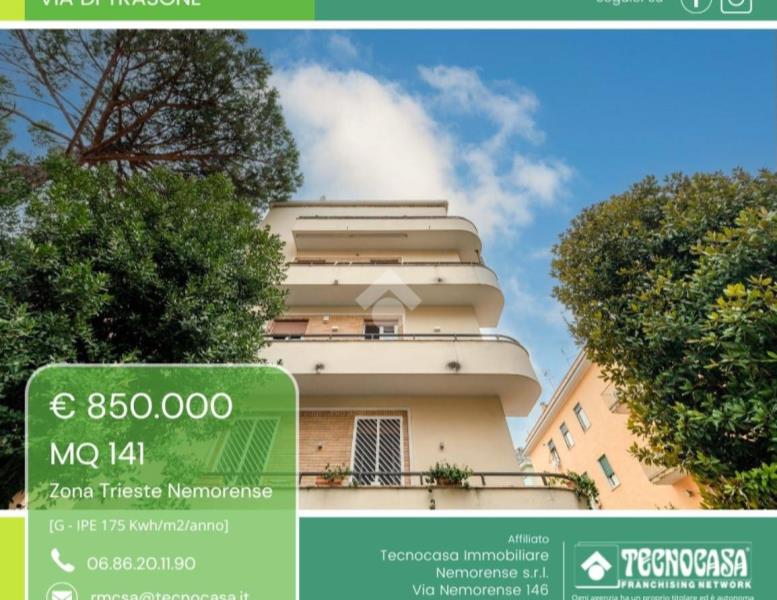 appartamento in vendita a Roma in zona Trieste
