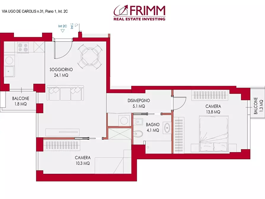 appartamento in vendita a Roma