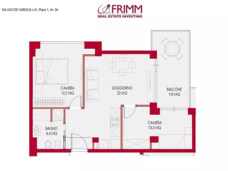 appartamento in vendita a Roma