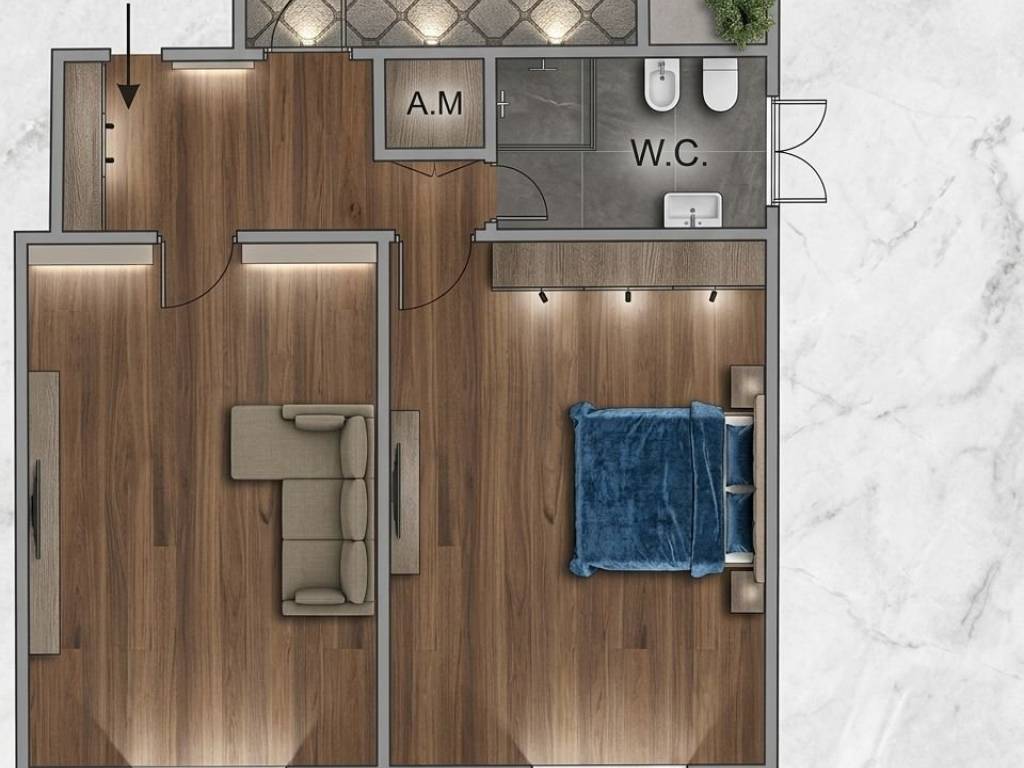 appartamento in vendita a Roma