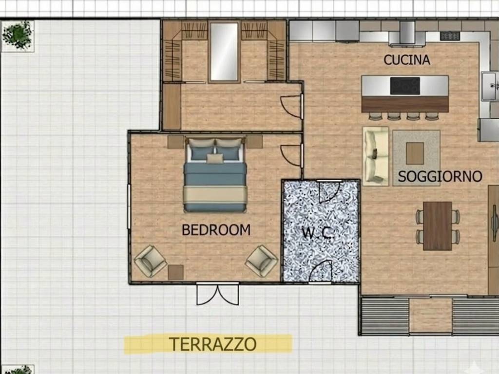 appartamento in vendita a Roma