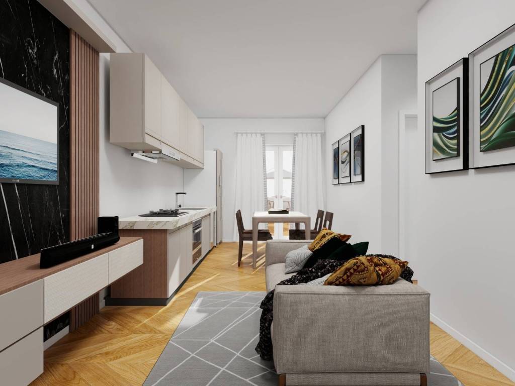 appartamento in vendita a Roma in zona Tor di Quinto