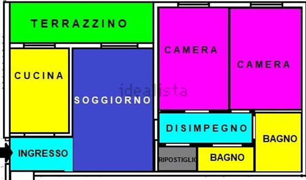 appartamento in vendita a Roma in zona Labaro