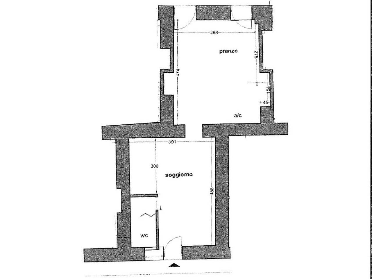 appartamento in vendita a Roma in zona Trastevere