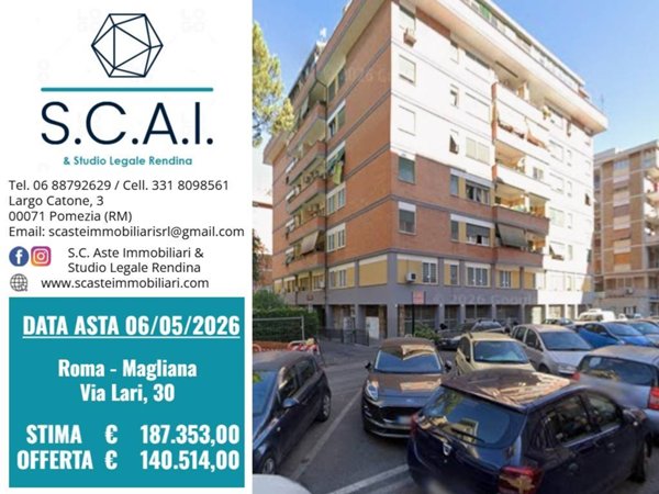 appartamento in vendita a Roma in zona Portuense