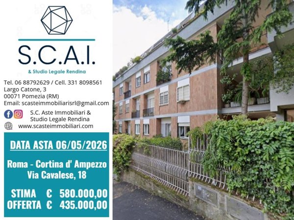 appartamento in vendita a Roma