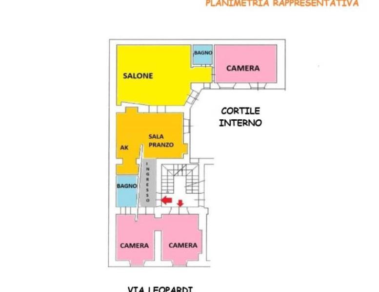 appartamento in vendita a Roma in zona Esquilino