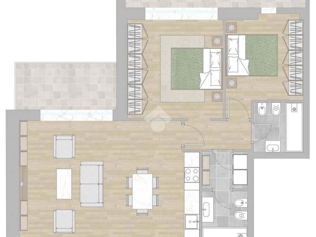 appartamento in vendita a Roma in zona Pietralata