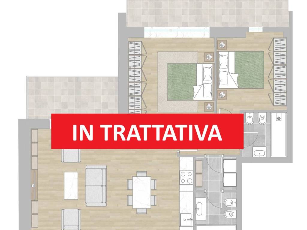 appartamento in vendita a Roma in zona Pietralata