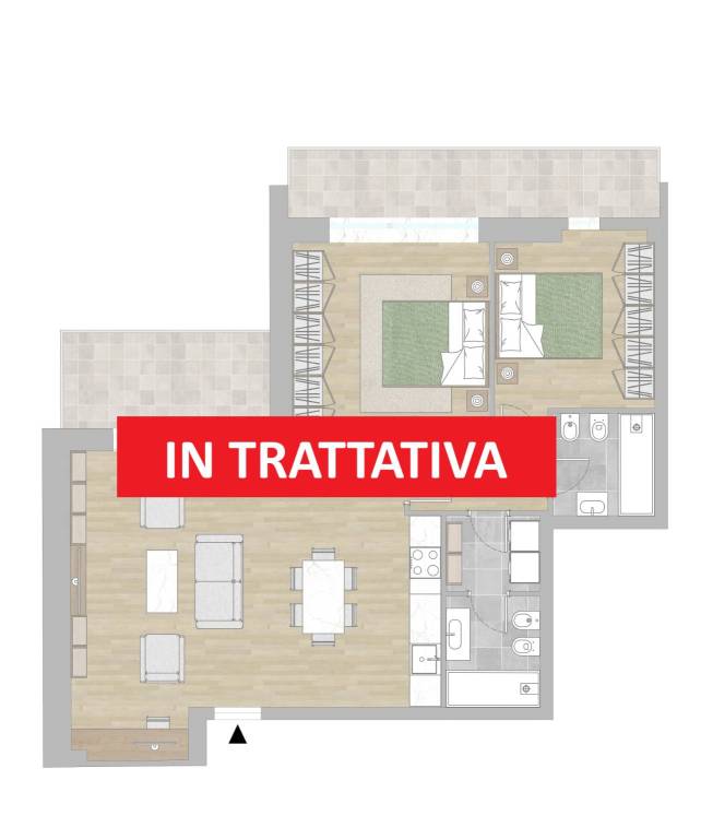 appartamento in vendita a Roma in zona Pietralata