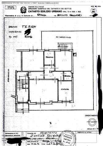 appartamento in vendita a Roma in zona Tor Vergata/Torrenova