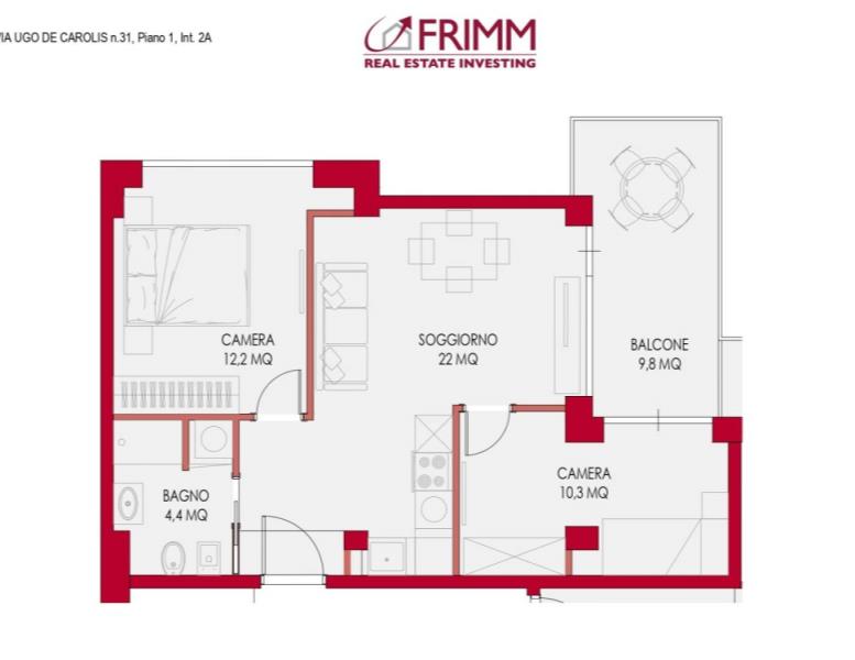 appartamento in vendita a Roma