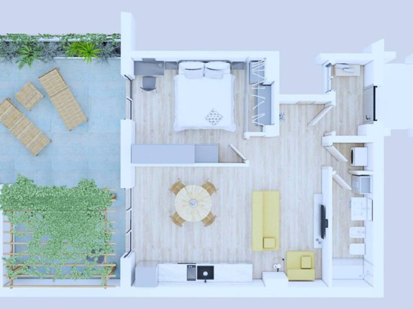 appartamento in vendita a Roma in zona Gianicolense