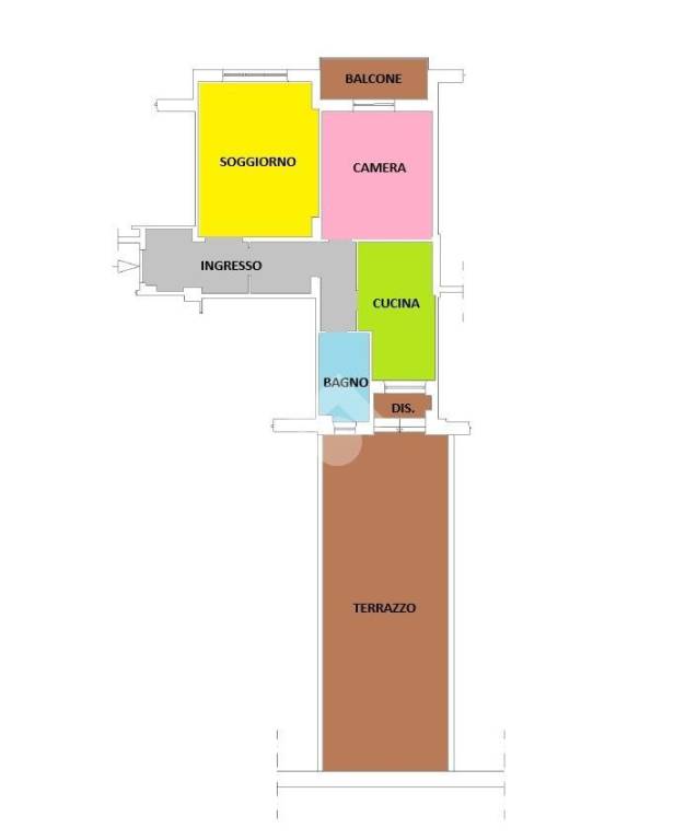 appartamento in vendita a Roma in zona Portuense