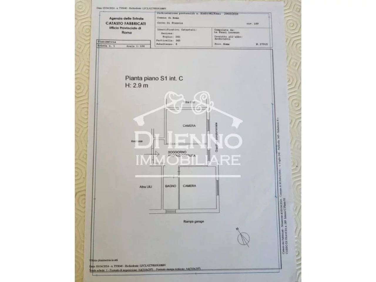 appartamento in vendita a Roma in zona Tor di Quinto