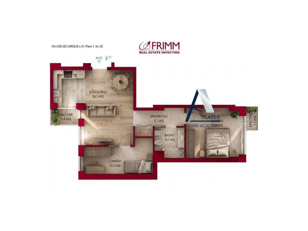 appartamento in vendita a Roma in zona Trionfale