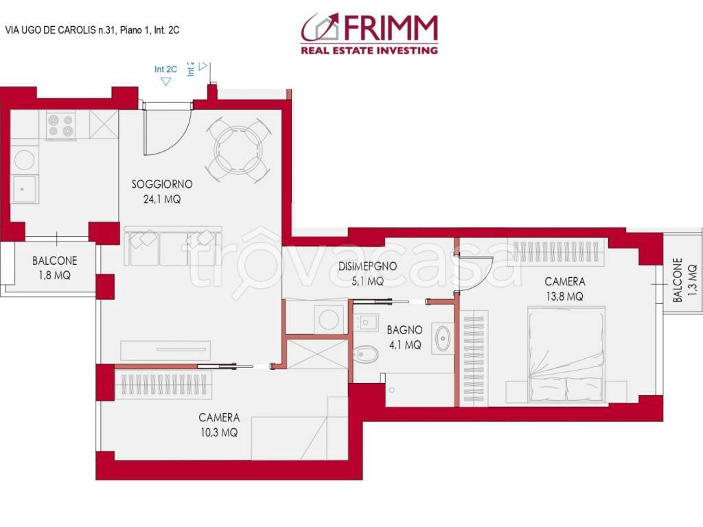 appartamento in vendita a Roma