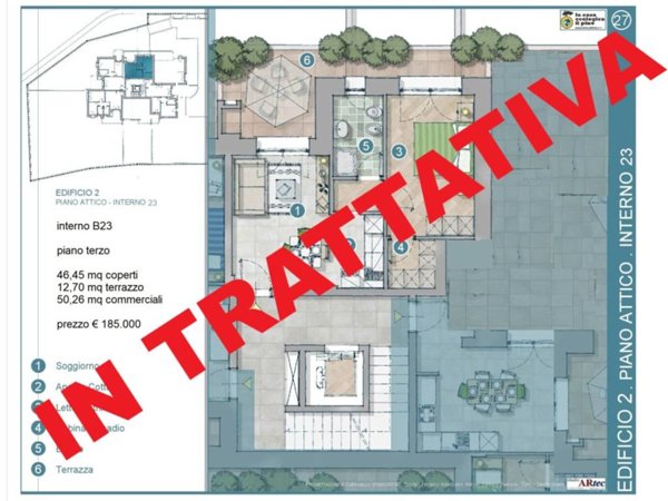 appartamento in vendita a Roma in zona Trionfale