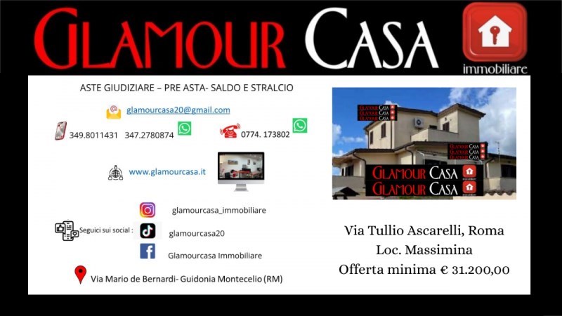 appartamento in vendita a Roma in zona Massimina/Casal Lumbroso