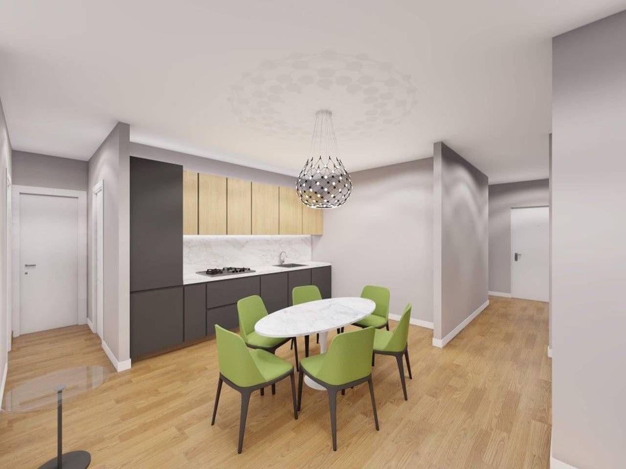 appartamento in vendita a Roma in zona Prenestino-Centocelle