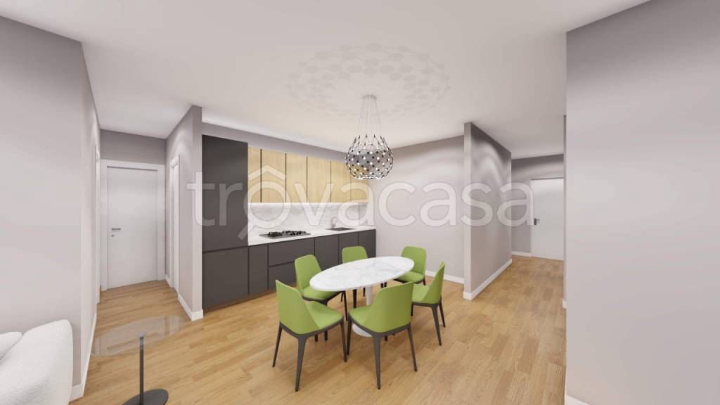 appartamento in vendita a Roma in zona Prenestino-Centocelle