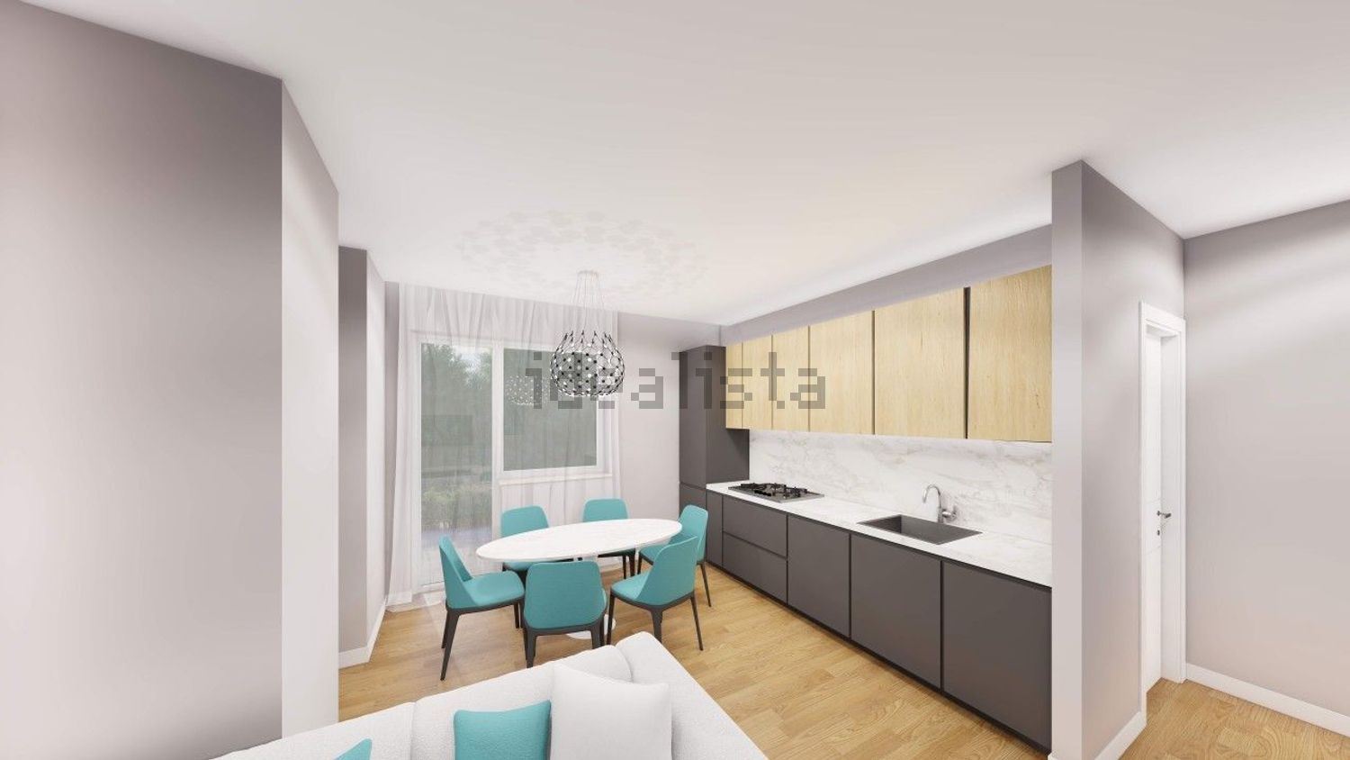 appartamento in vendita a Roma in zona Prenestino-Centocelle