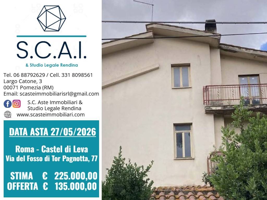 appartamento in vendita a Roma in zona Castel di Leva