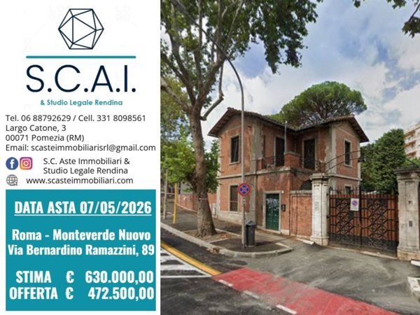 casa indipendente in vendita a Roma in zona Gianicolense