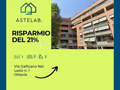 appartamento in vendita a Roma in zona Ottavia