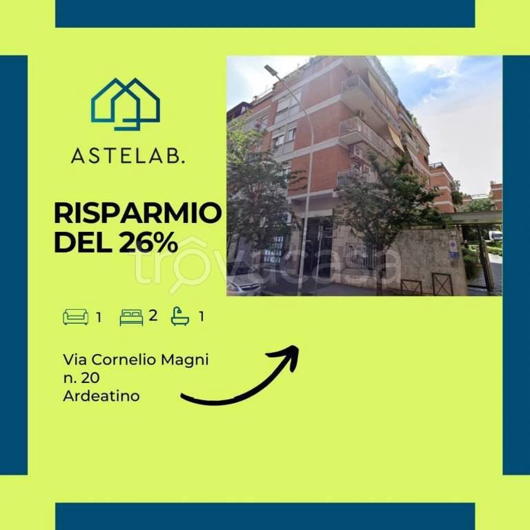 appartamento in vendita a Roma in zona Ardeatino