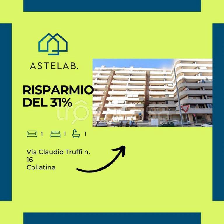appartamento in vendita a Roma in zona Appio Claudio